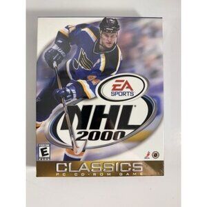 NHL 2000 Microsoft Windows PC CD-ROM EA Sports Brand NEW SEALED RARE